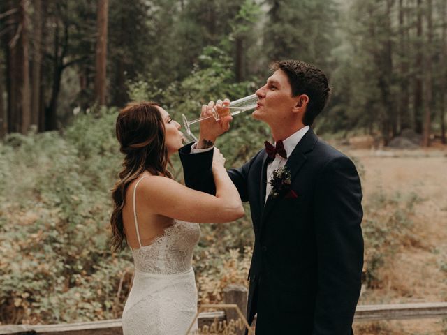 Dallas and Madison&apos;s Wedding in Yosemite National Park, California 9
