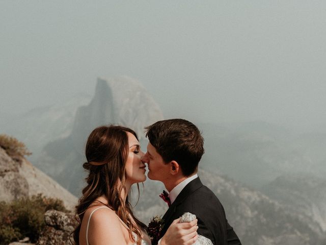Dallas and Madison&apos;s Wedding in Yosemite National Park, California 42