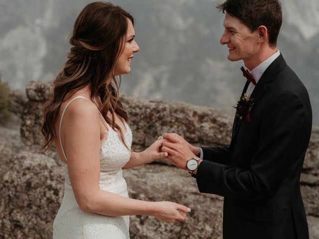 Dallas and Madison&apos;s Wedding in Yosemite National Park, California 50