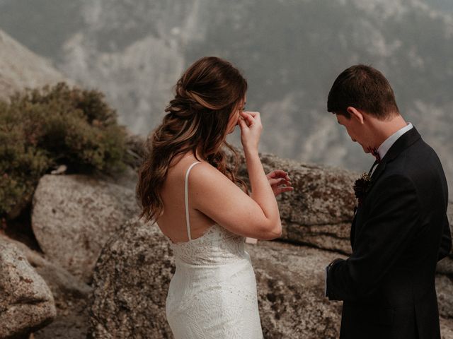 Dallas and Madison&apos;s Wedding in Yosemite National Park, California 54