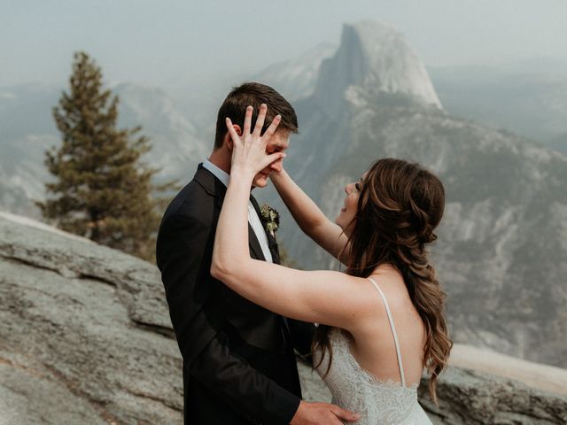 Dallas and Madison&apos;s Wedding in Yosemite National Park, California 71