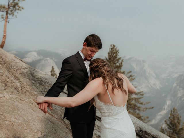 Dallas and Madison&apos;s Wedding in Yosemite National Park, California 74