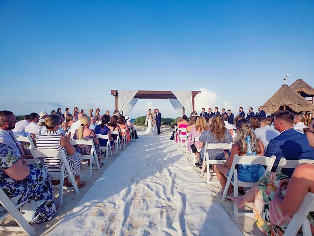 Joseph and Rachel&apos;s Wedding in Cancun, Mexico 25