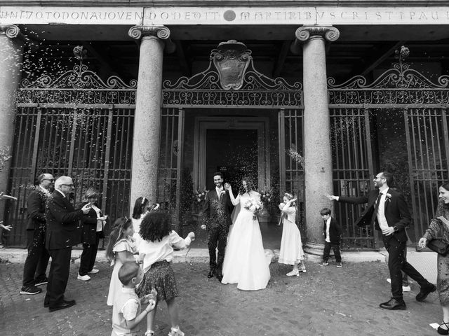 Rebecca and Andrea's Wedding in Rome, Italy 90