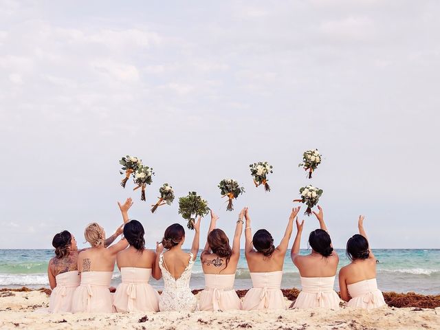 Chanelle and Ryan&apos;s Wedding in Cancun, Mexico 26