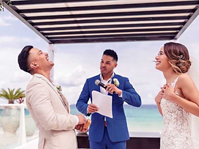 Chanelle and Ryan&apos;s Wedding in Cancun, Mexico 33
