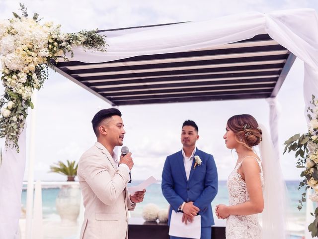 Chanelle and Ryan&apos;s Wedding in Cancun, Mexico 37
