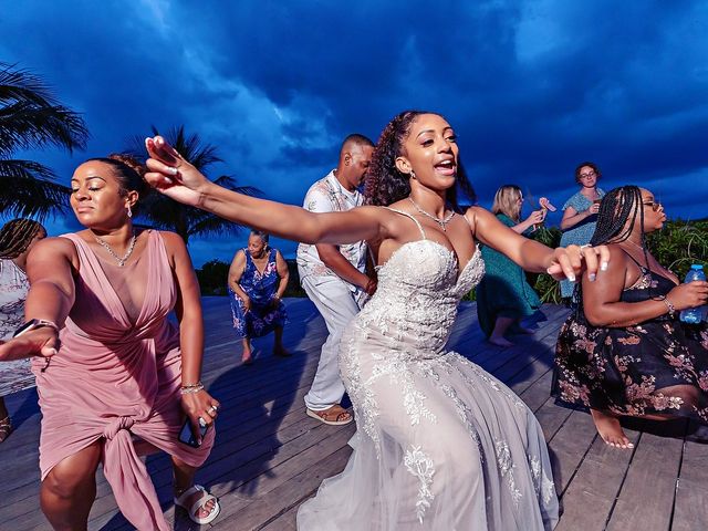 LaRence and Alexis&apos;s Wedding in Cancun, Mexico 1