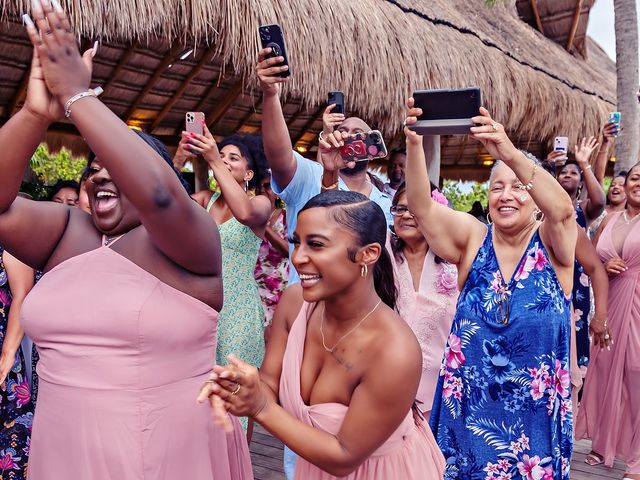 LaRence and Alexis&apos;s Wedding in Cancun, Mexico 15
