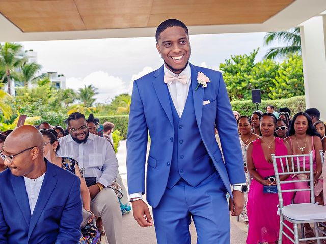 LaRence and Alexis&apos;s Wedding in Cancun, Mexico 49