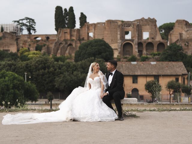 Veronica and Riccardo's Wedding in Rome, Italy 67