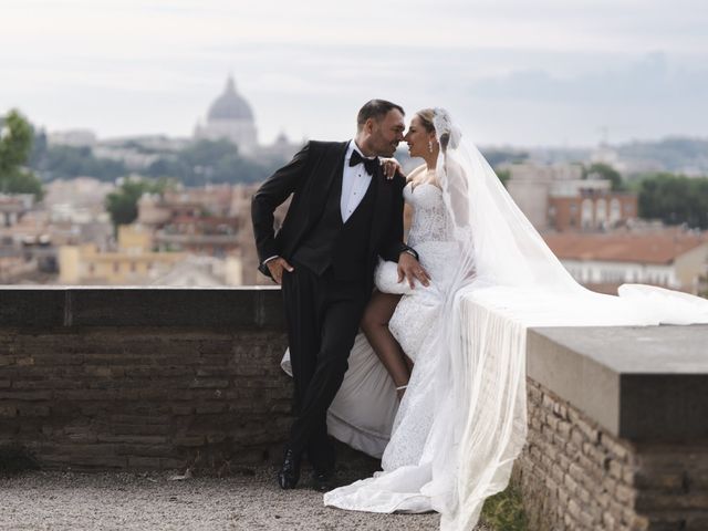 Veronica and Riccardo's Wedding in Rome, Italy 71