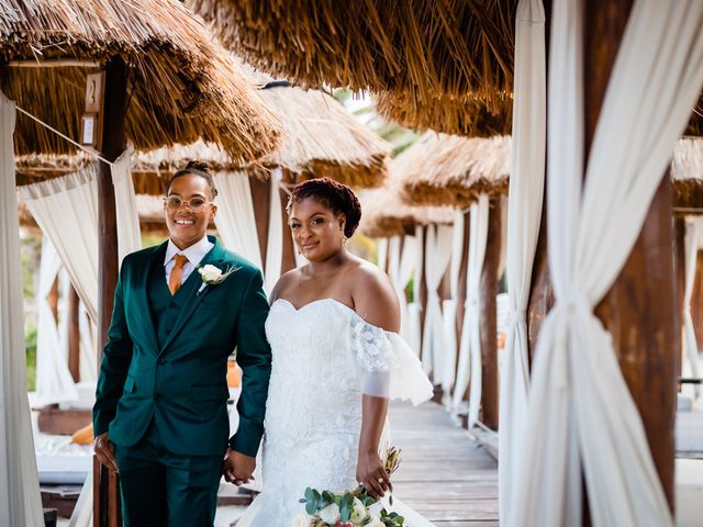 Deja and Shelby&apos;s Wedding in Akumal, Mexico 45