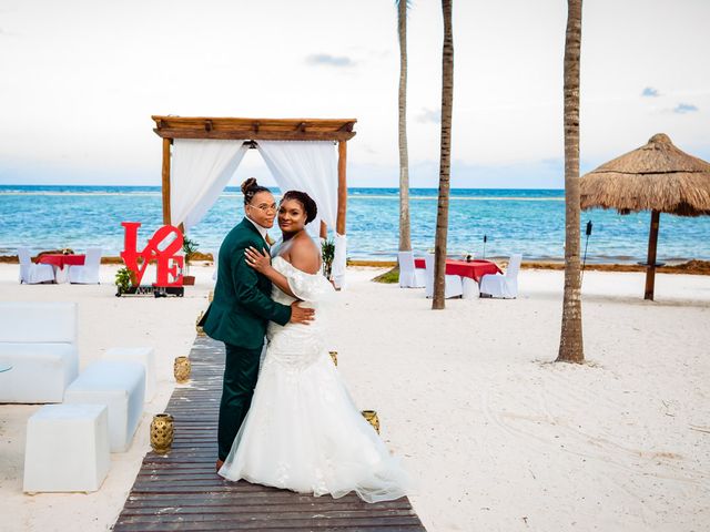 Deja and Shelby&apos;s Wedding in Akumal, Mexico 46