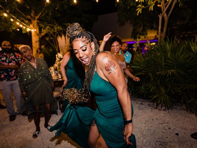 Deja and Shelby&apos;s Wedding in Akumal, Mexico 62