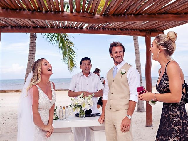 Brady and Leonardo&apos;s Wedding in Cancun, Mexico 47