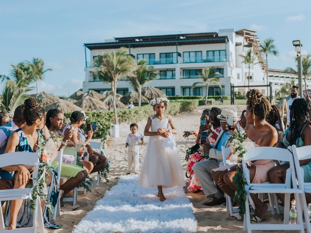 Brandon and Tyeisha&apos;s Wedding in Punta Cana, Dominican Republic 40