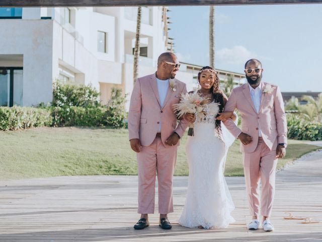 Brandon and Tyeisha&apos;s Wedding in Punta Cana, Dominican Republic 41