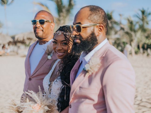 Brandon and Tyeisha&apos;s Wedding in Punta Cana, Dominican Republic 47