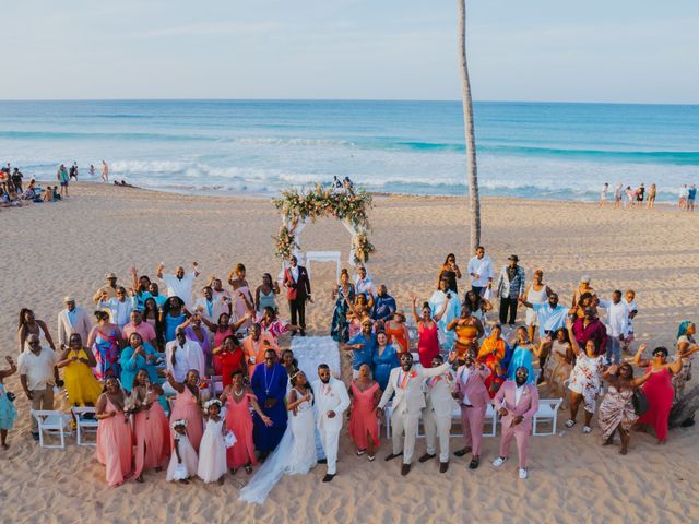 Brandon and Tyeisha&apos;s Wedding in Punta Cana, Dominican Republic 57