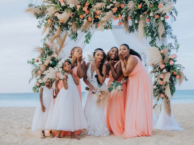 Brandon and Tyeisha&apos;s Wedding in Punta Cana, Dominican Republic 59