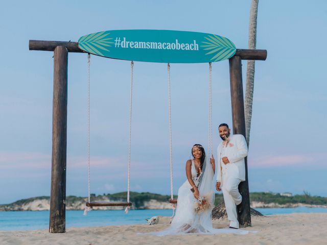 Brandon and Tyeisha&apos;s Wedding in Punta Cana, Dominican Republic 62