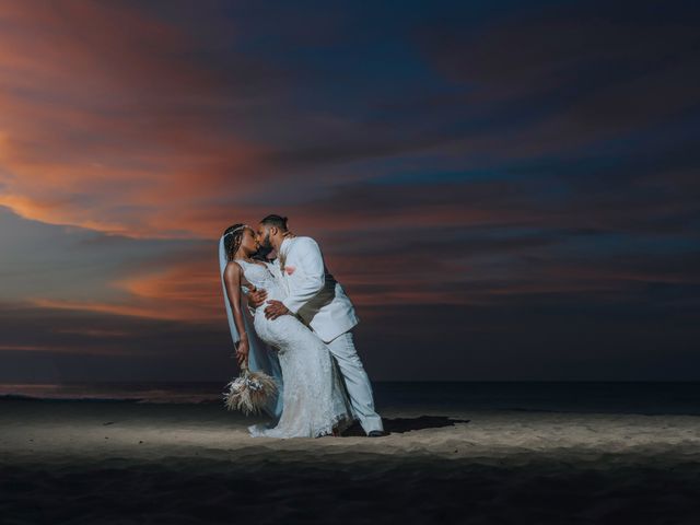 Brandon and Tyeisha&apos;s Wedding in Punta Cana, Dominican Republic 63