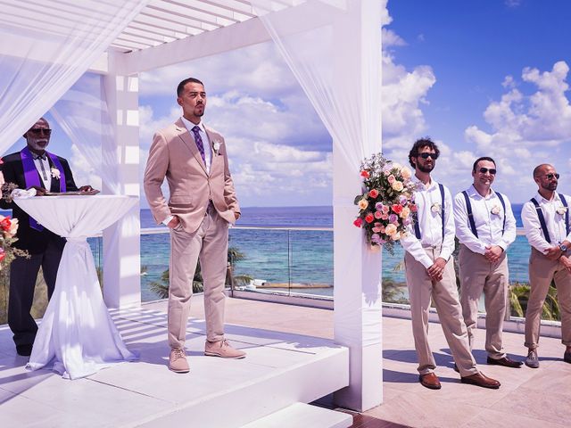 Paul and Laurene&apos;s Wedding in Cancun, Mexico 56