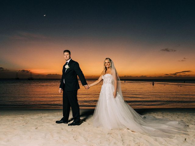 Michael and Nicole&apos;s Wedding in Oranjestad, Aruba 11