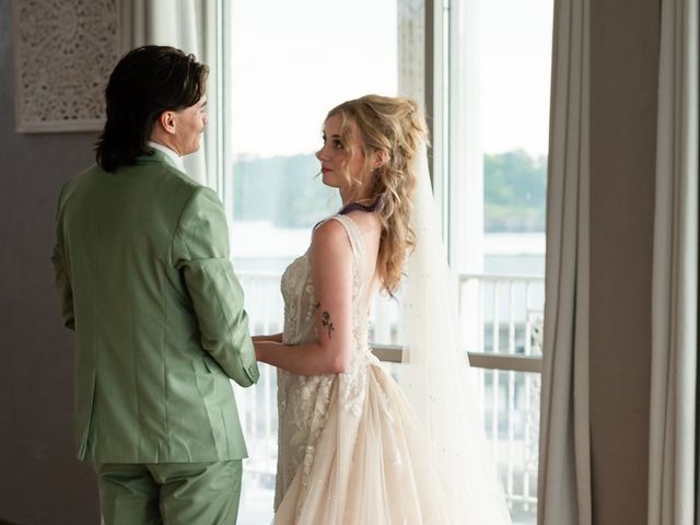 Chloe and Jack's Wedding in Alexandria Bay, New York 34