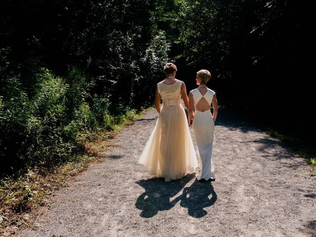Annie and Britta&apos;s Wedding in Saxapahaw, North Carolina 27