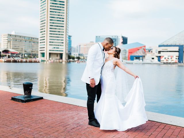 Janay and Marcus&apos;s Wedding in Baltimore, Maryland 54