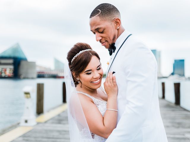 Janay and Marcus&apos;s Wedding in Baltimore, Maryland 1