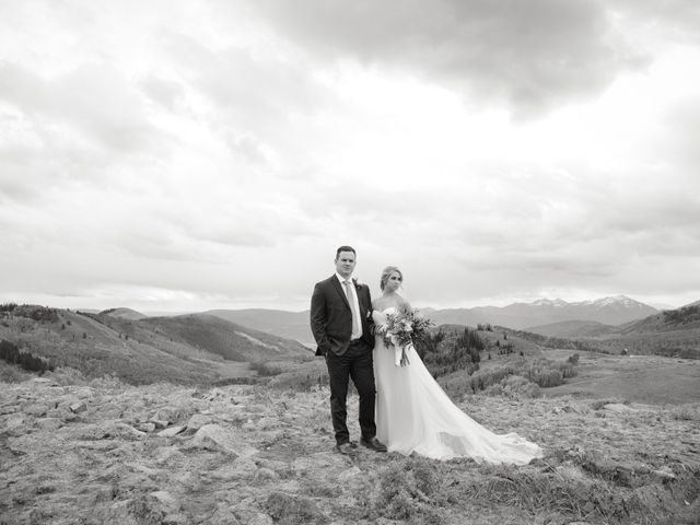 Alie and Sean&apos;s Wedding in Park City, Utah 10