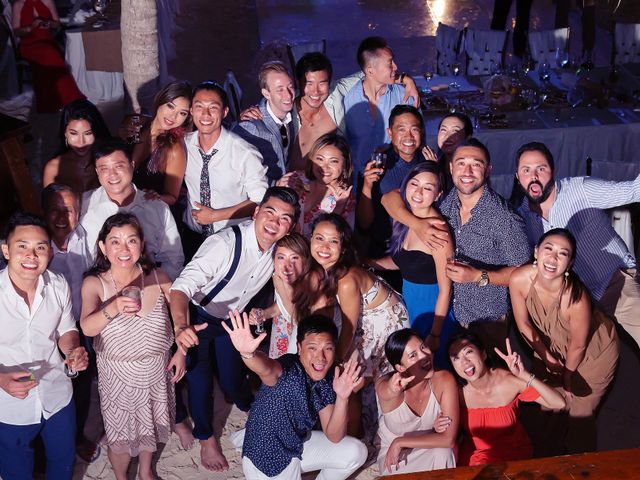 David and Jackie&apos;s Wedding in Cancun, Mexico 11