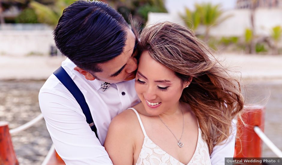David and Jackie's Wedding in Cancun, Mexico