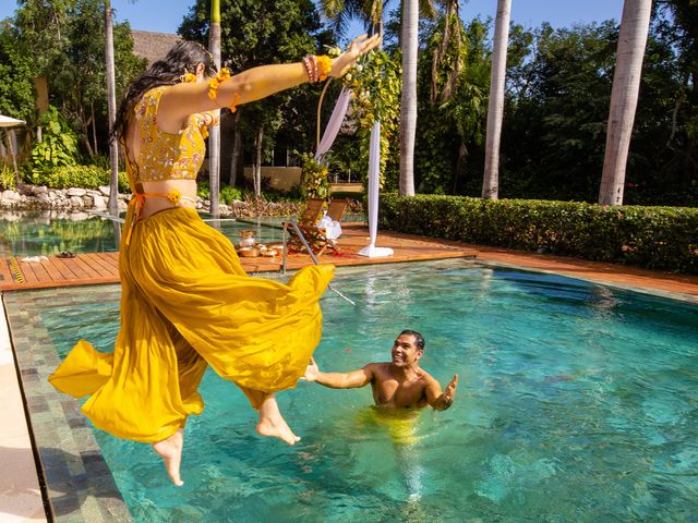 Sushant and Adriana&apos;s Wedding in Playa del Carmen, Mexico 8