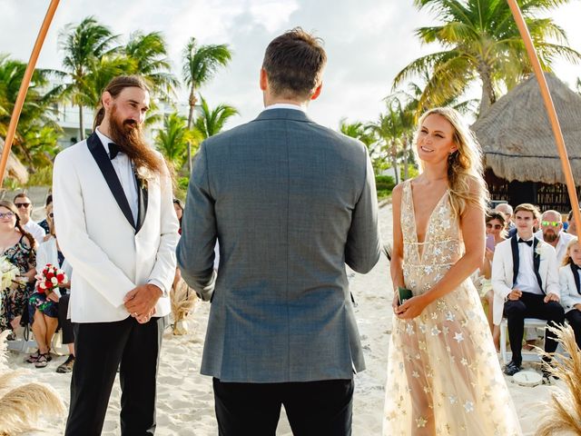 Joshua and Lindsay&apos;s Wedding in Playa Mujeres, Mexico 40