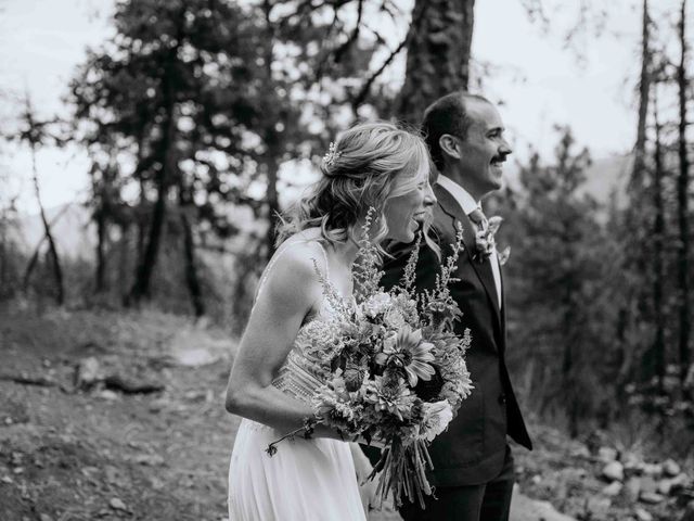 Josh and Lizzy&apos;s Wedding in Winthrop, Washington 26