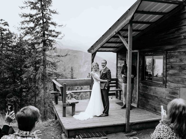 Josh and Lizzy&apos;s Wedding in Winthrop, Washington 29