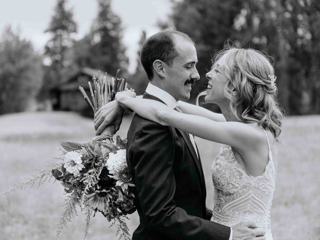 Josh and Lizzy&apos;s Wedding in Winthrop, Washington 64
