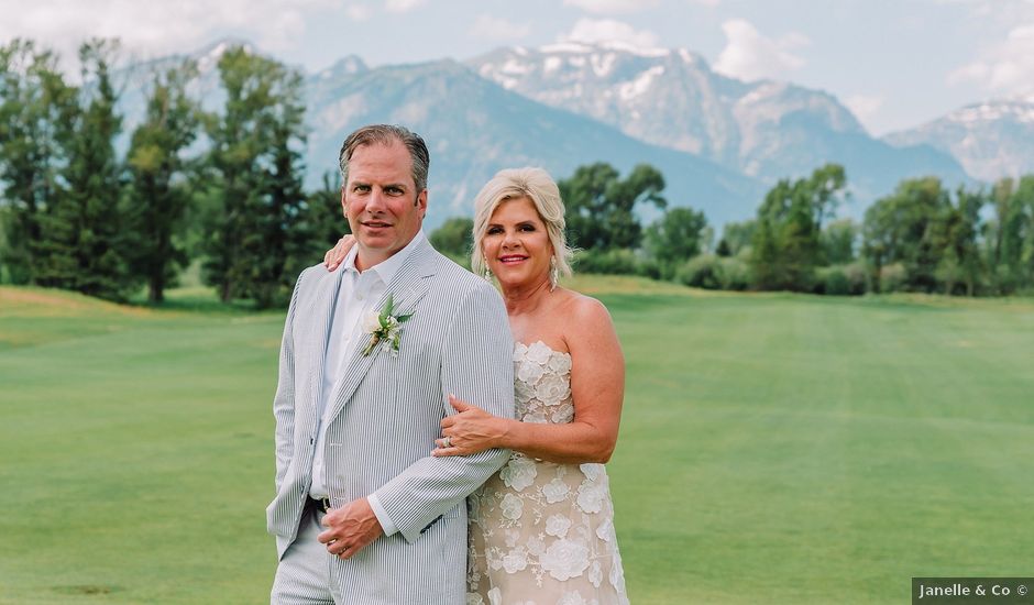 Jim and Trish's Wedding in Jackson, Wyoming