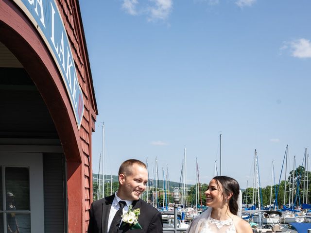 Becca and Matt's Wedding in Watkins Glen, New York 13