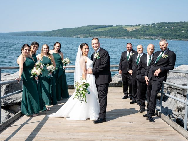 Becca and Matt's Wedding in Watkins Glen, New York 28