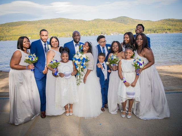 Sheiliesh and Omar&apos;s Wedding in Lake George, New York 14