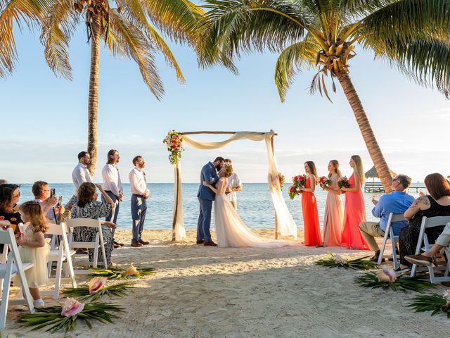 Kendall and Mark&apos;s Wedding in Belize District, Belize 23