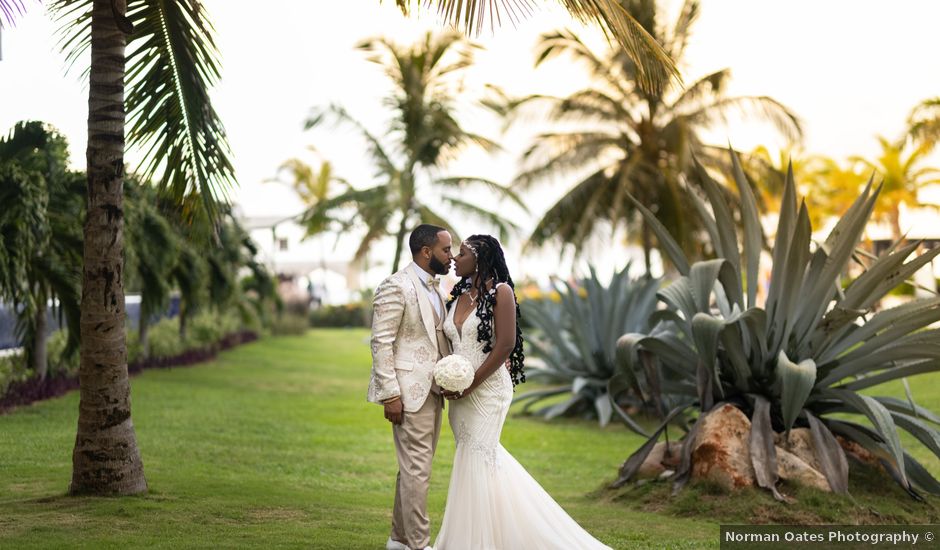 Trae and Monique's Wedding in Ocho Rios, Jamaica