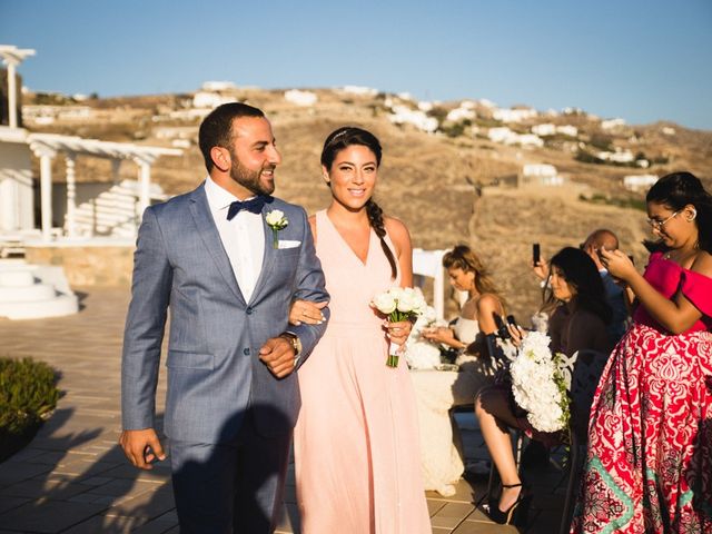 Nicolas and Marie-Anne&apos;s Wedding in Mykonos, Greece 28