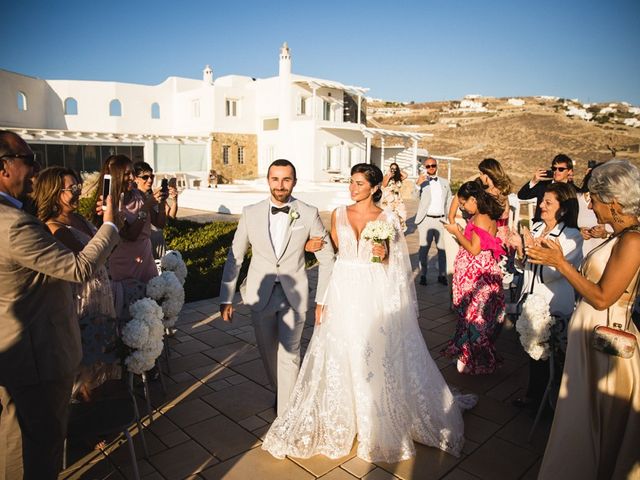 Nicolas and Marie-Anne&apos;s Wedding in Mykonos, Greece 30