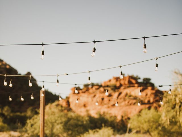 Cameron and Taylor&apos;s Wedding in Sedona, Arizona 34